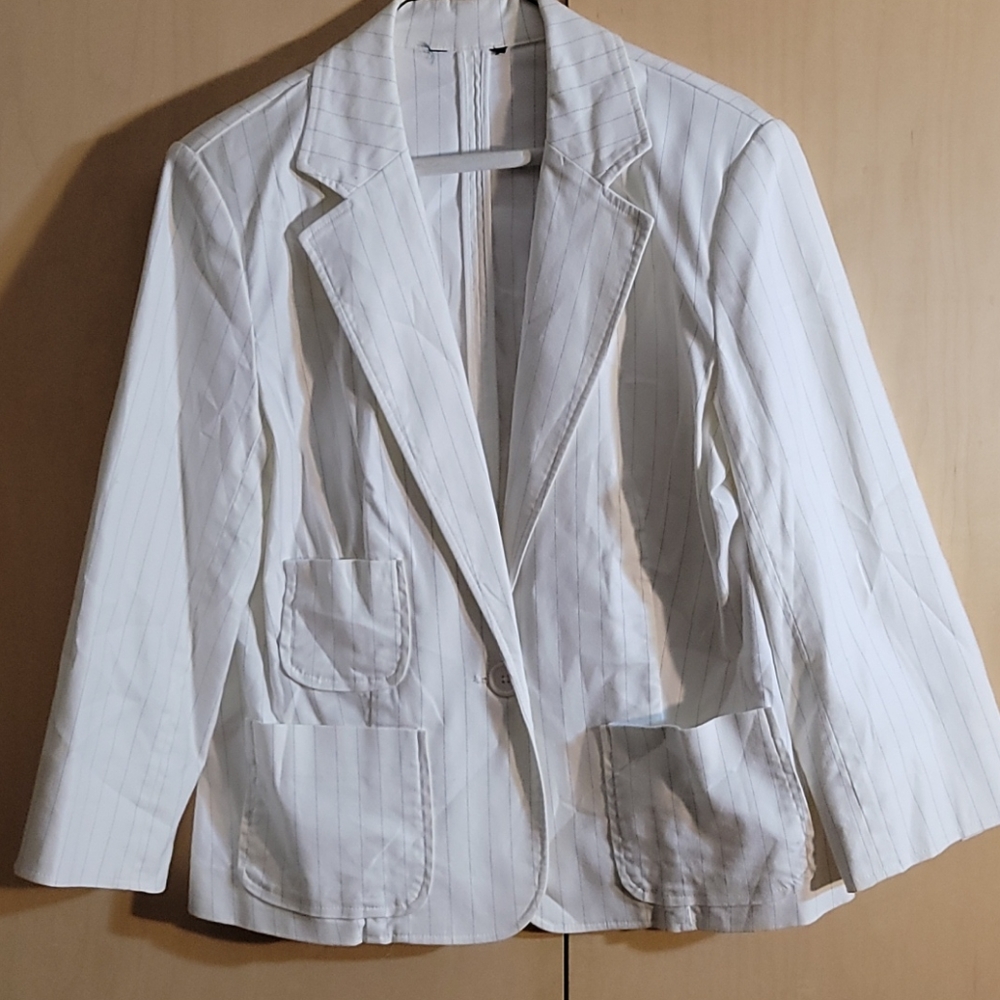 Mossimo Stretch Pinstriped Suit - image 5